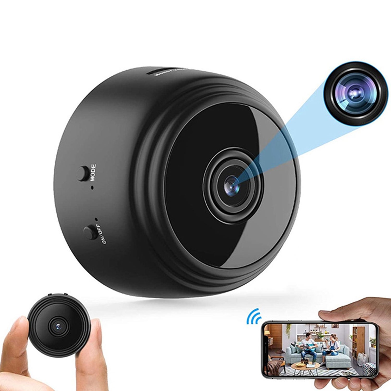 PIX-LINK A9 Mini Camera 1080P IP Camera Security IR Night Vision Magnetic Wireless Camcorder Surveillance mini Wifi Camera