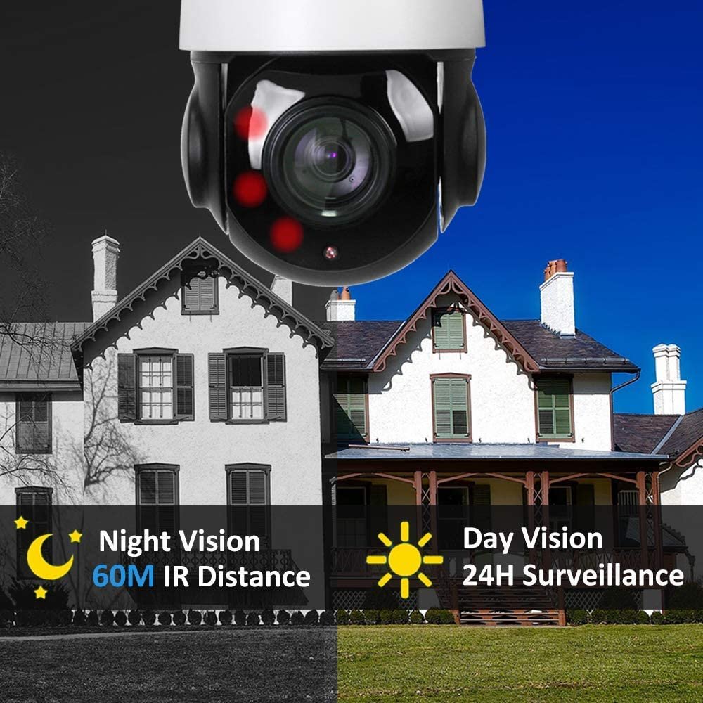 MYTECH Mini 2MP POE 18X Zoom PTZ CCTV Camera Waterproof IP66 Security Dome IP Camera 360 Degree Cheap Price