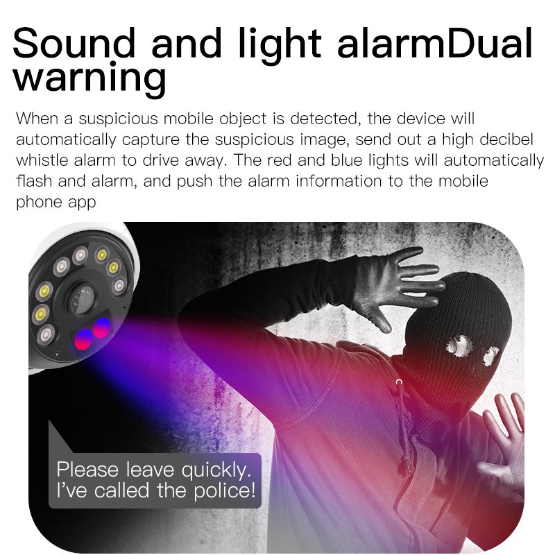 CS69 wireless Hot sale Night vision motion detection CCTV Camara De Seguridad PTZ WiFi outdoor battery Camera