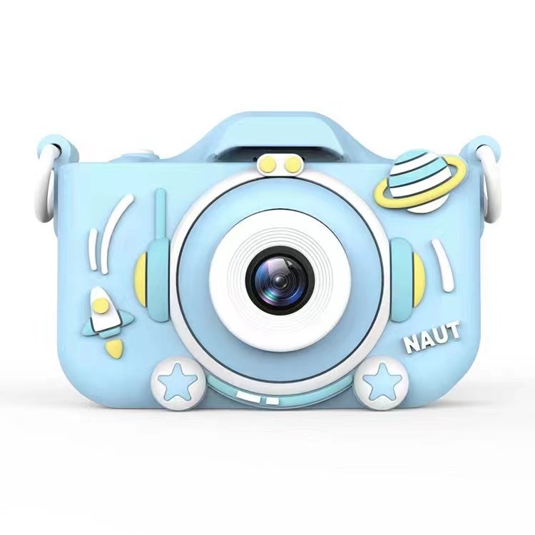 Yuniq High Quality Kids Underwater Camera Hd 1080P Wholesale Carton Dual-Camera Astronaut Kid Camera Photo And Video Digital Q10