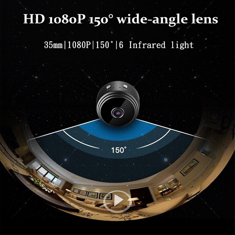 A9 Mini Camera 1080P HD ip camera Night WIFI Version Voice Video Security Wireless Mini Camcorders Surveillance Cameras