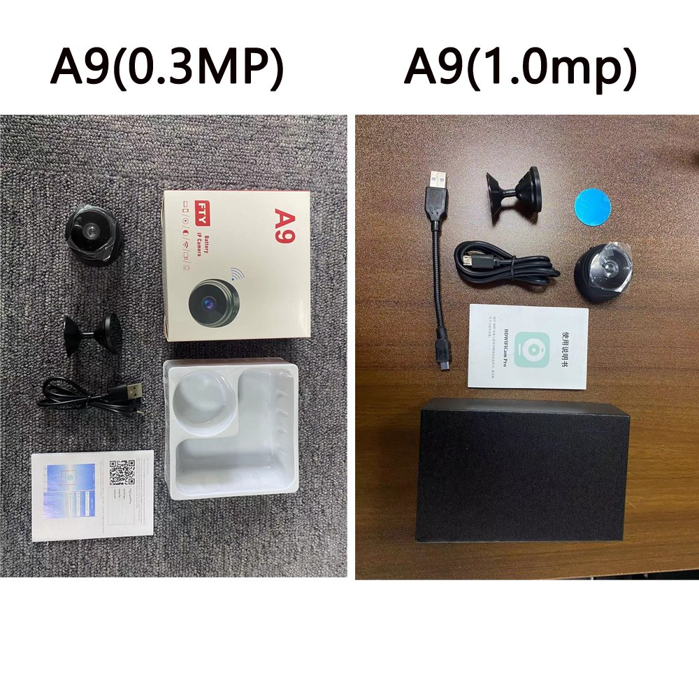 Hot Sales A9 Camera HD 1080P WiFi Camera For Home Security Mini Camera