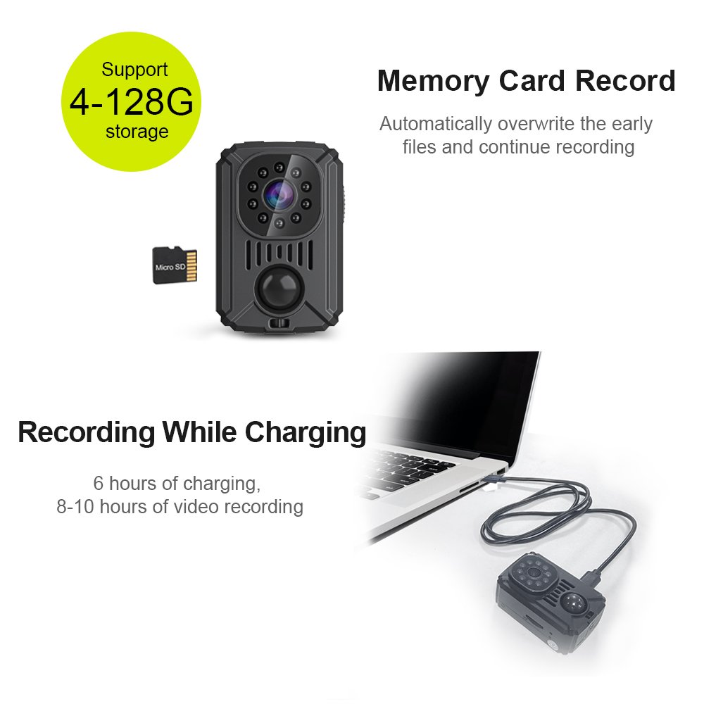 Best Selling HD1080P MD31 Mini Body Camera Pocket Night Vision Security Cam For Car PIR Video Recorder Sport Mini Body Camera