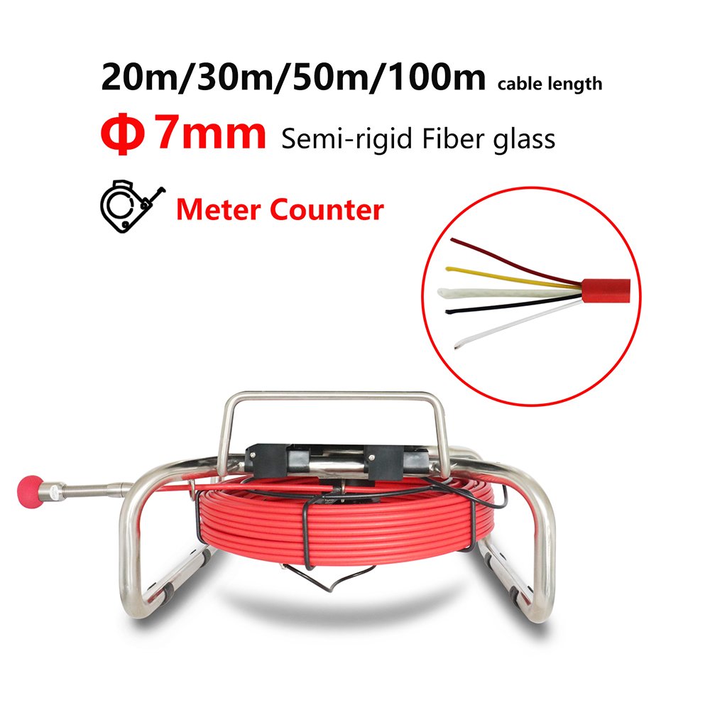 Air duct inspection camera sewer camera with 1080P HD analog camera