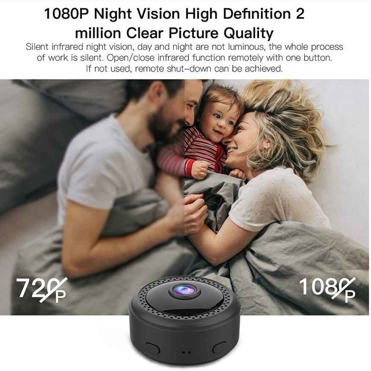QZT New arrival wifi security wireless mini camera with hd 1080p camera wifi