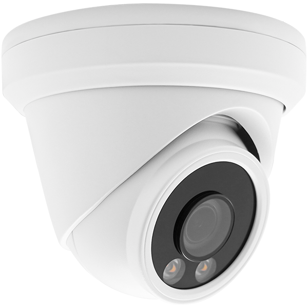 12MP Smart F1.6 Dual Lens Full color poe IP Turret HD CCTV Camera dome ip network camera DNAA