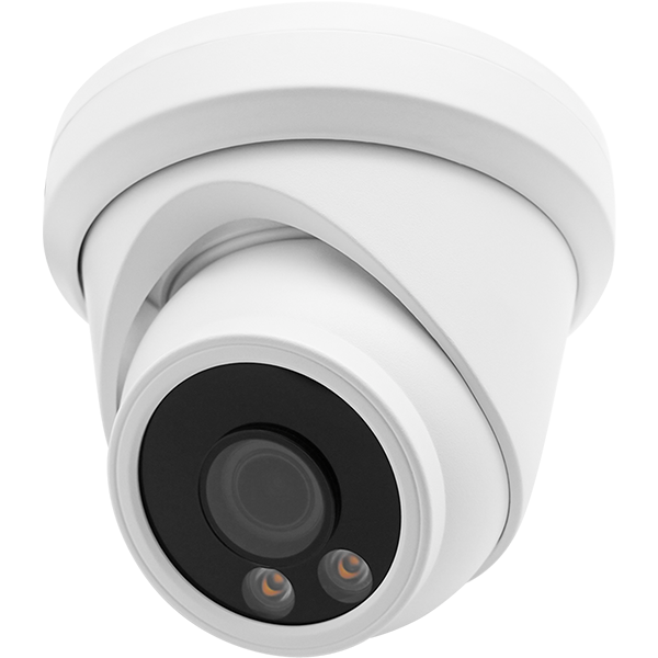 12MP Smart F1.6 Dual Lens Full color poe IP Turret HD CCTV Camera dome ip network camera DNAA