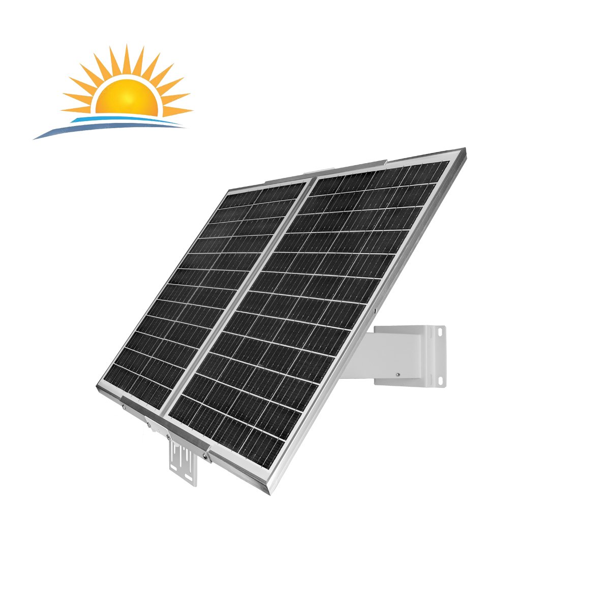Top sale 80W+40AH wireless network camera with solar security 4.5'' solar power system 4G 5MP cctv ptz smart item