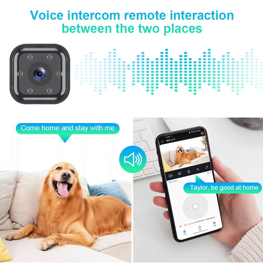 security surveillance product mini wifi Camera 1080p Portable IR Night Vision HD Cameras Wireless Home Security Small Camera