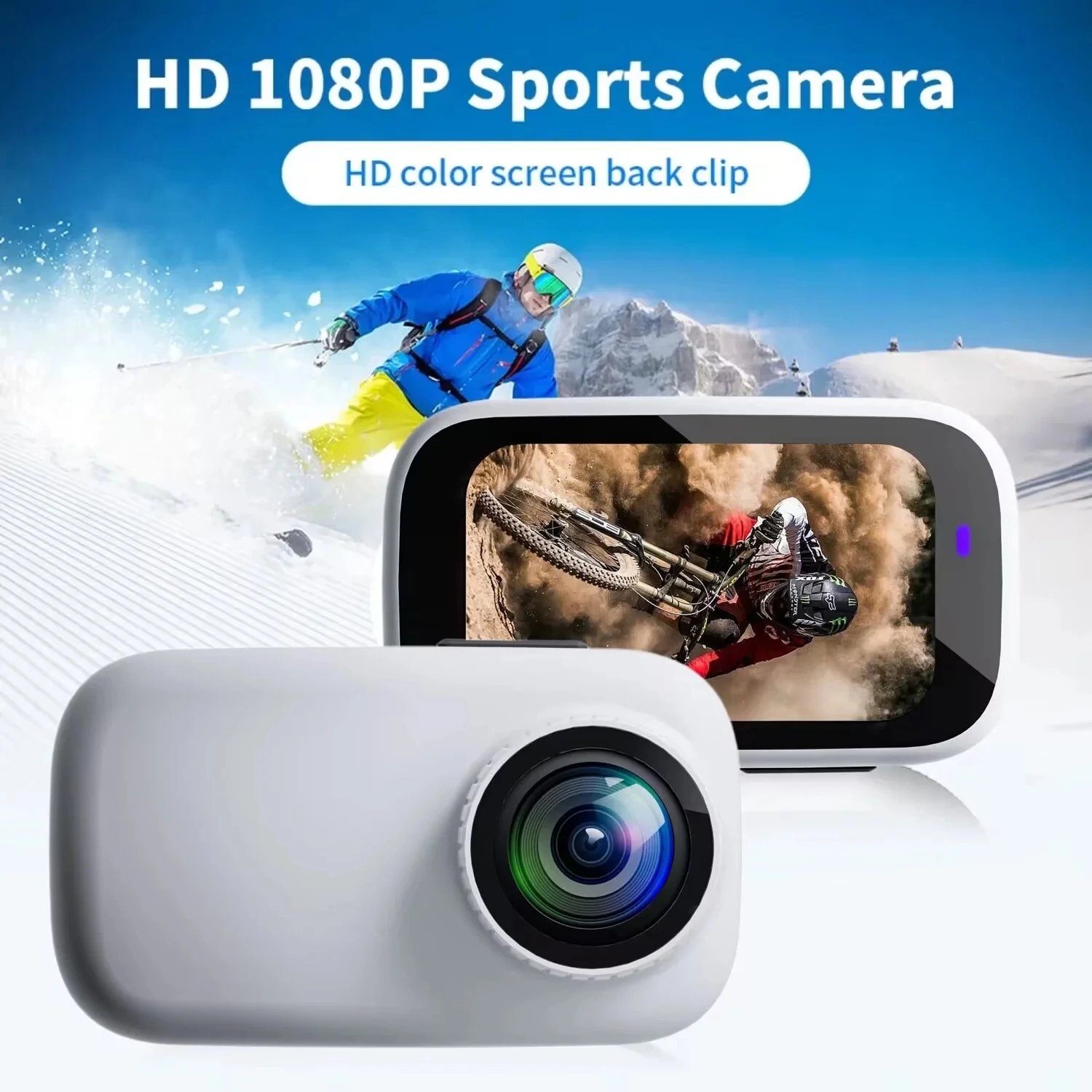 Thumb Mini Camera 360 Touch Screen Wifi Wireless Action Camera Hd 4k 1080p Camcorder Underwater Camera