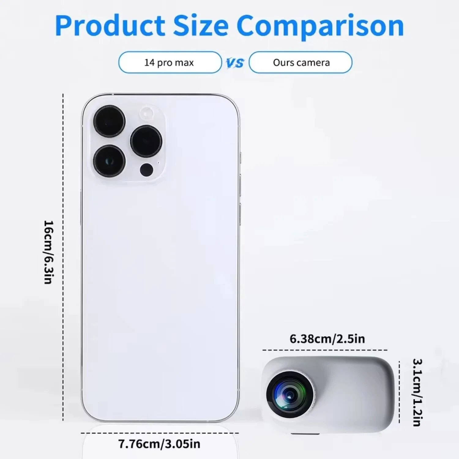 Thumb Mini Camera 360 Touch Screen Wifi Wireless Action Camera Hd 4k 1080p Camcorder Underwater Camera