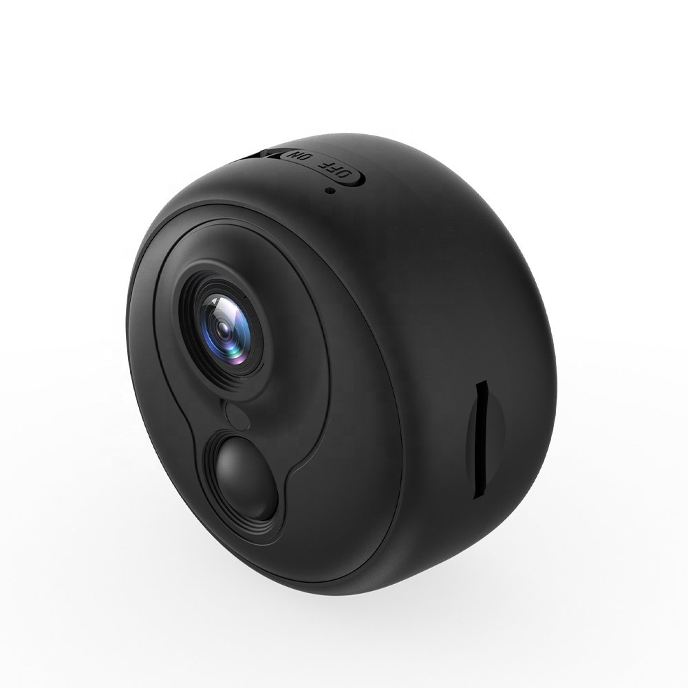 QZT Small Size Mini Wifi Camera Hd Built In Battery Baby Monitor With Sd Card Storage For Indoor Camera