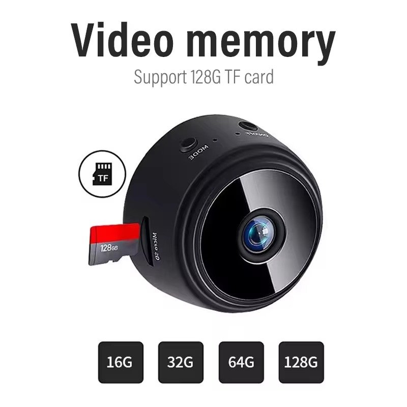 A9 portable action professional small kids sd card webcam video mini cameras wifi security camera