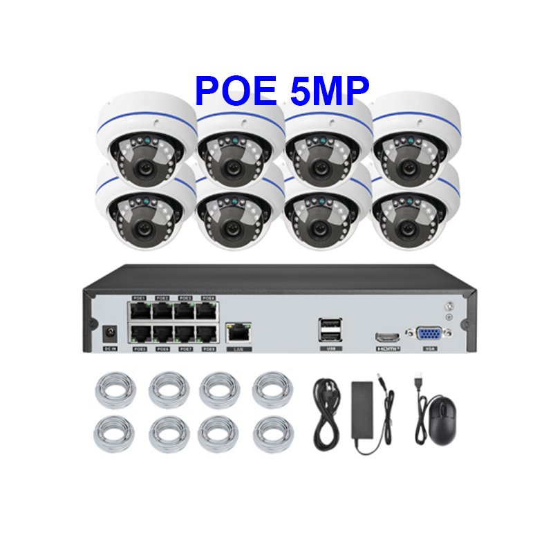8CH 3MP POE nvr 2021 new CCTV kit security ip network camera system cctv POE cameras security system kit