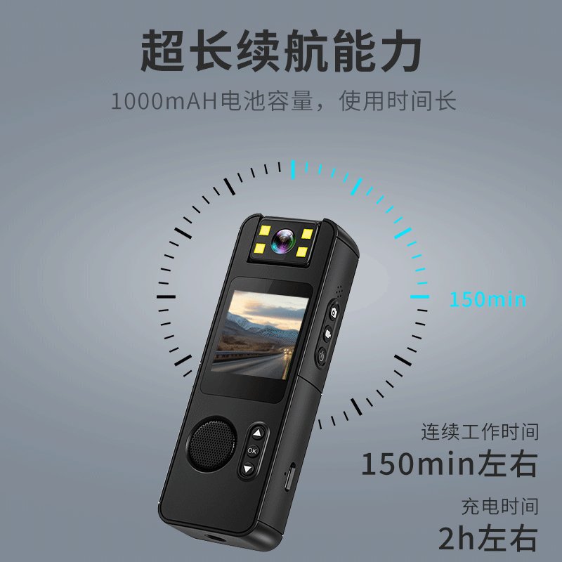 Cs11 Android Worn 4K Hd Portable Mini Camera Night Vision Body Camcorders Back Clip Action Cam
