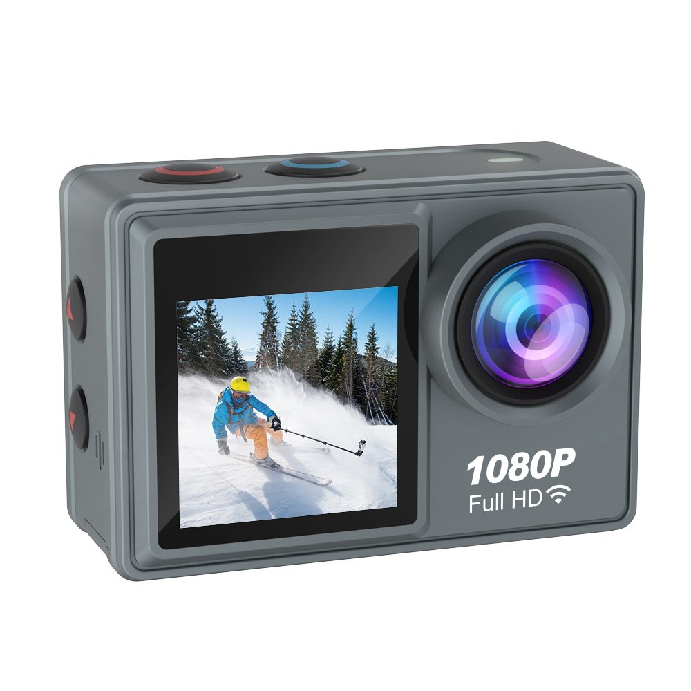 Outdoor Waterproof Small Vlogging Youtube Mini Sport Style Motorcycle Ausek Pro Action Sports Camera Tracking