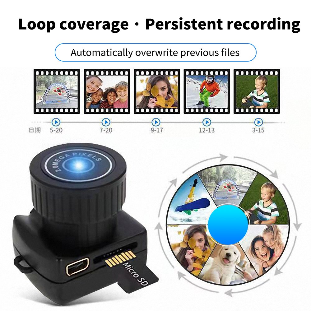 Portable Mini Camera Long Battery Life Outside Camera Small Best Pocket Camera For Youtube Vlogs