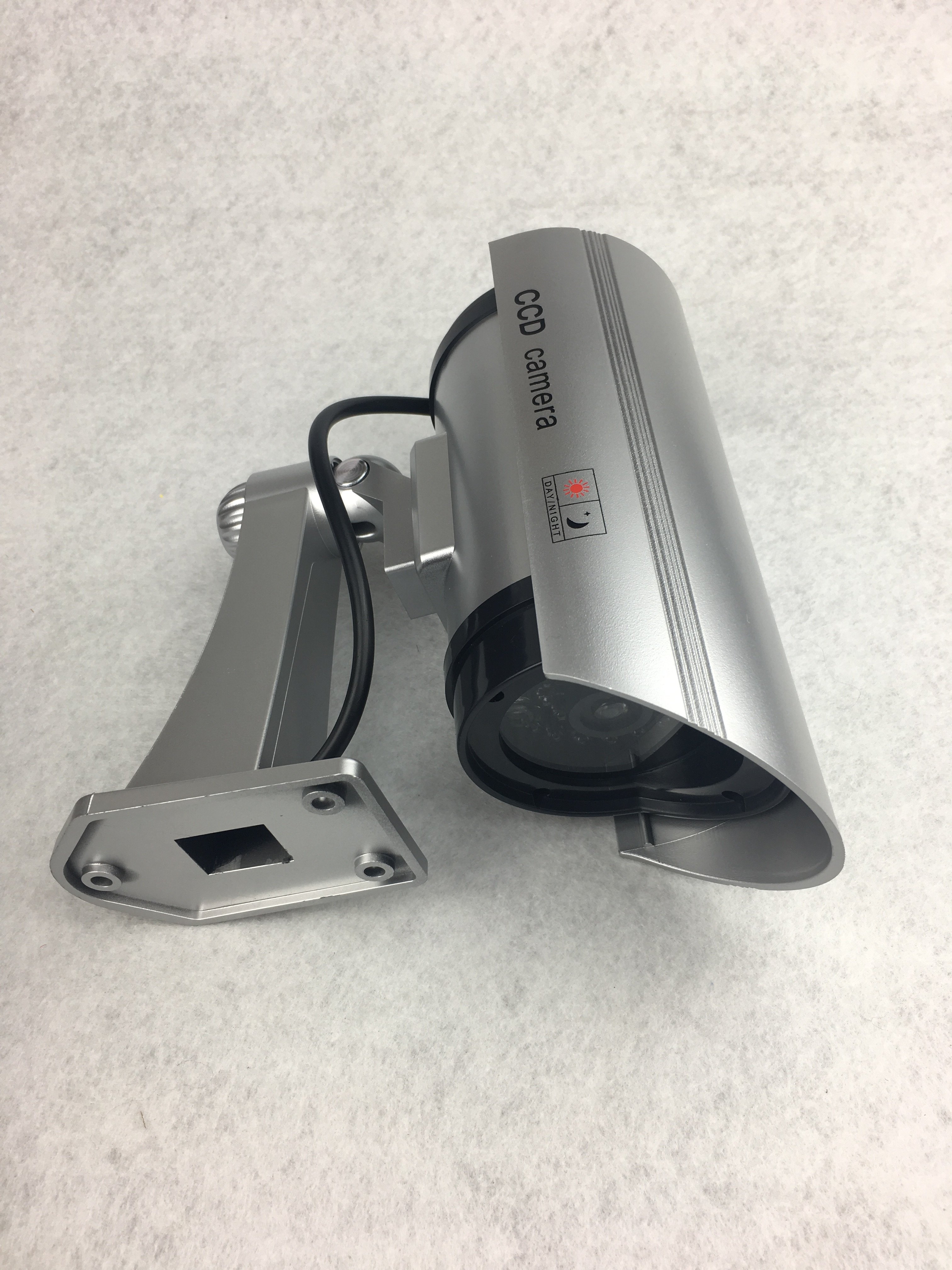 Fake Dummy Camera Security CCTV Outdoor Dummy Surveillance Analog Camera Waterproof with Red LED Light