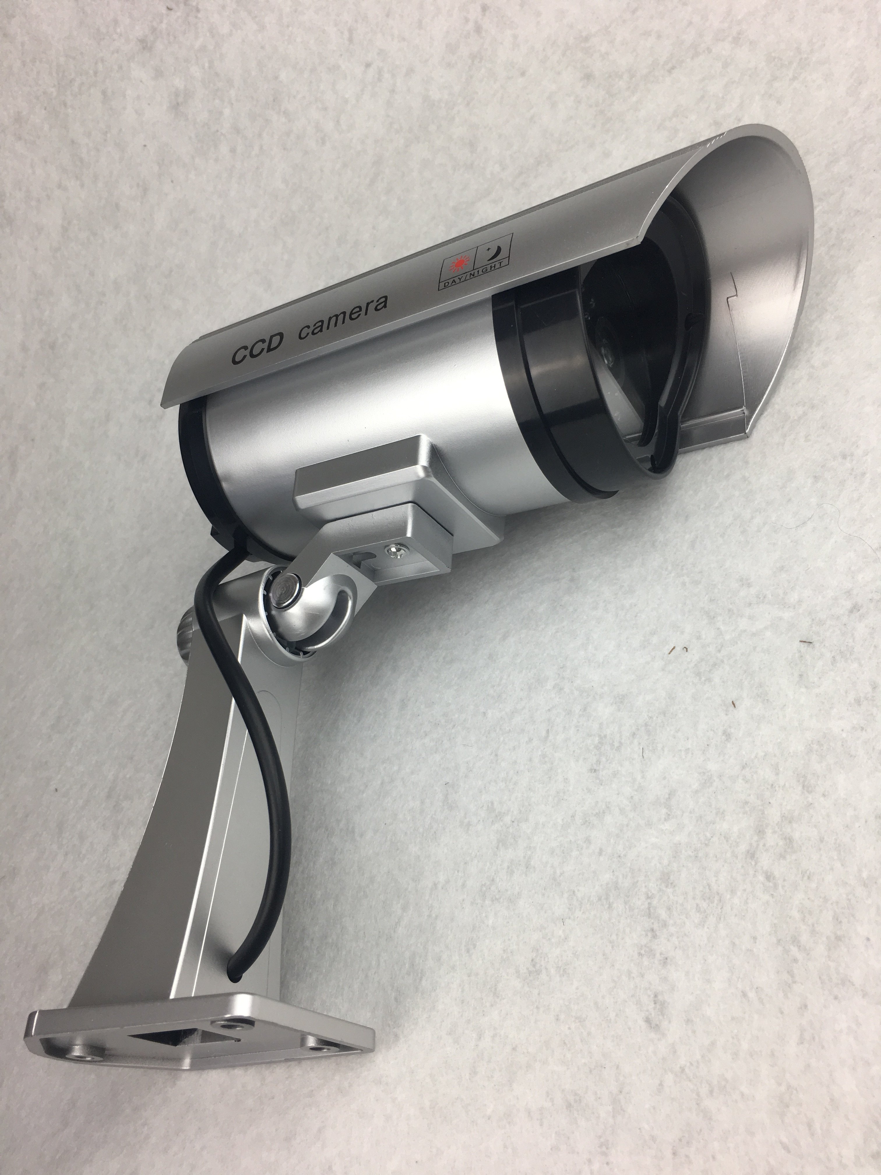 Fake Dummy Camera Security CCTV Outdoor Dummy Surveillance Analog Camera Waterproof with Red LED Light