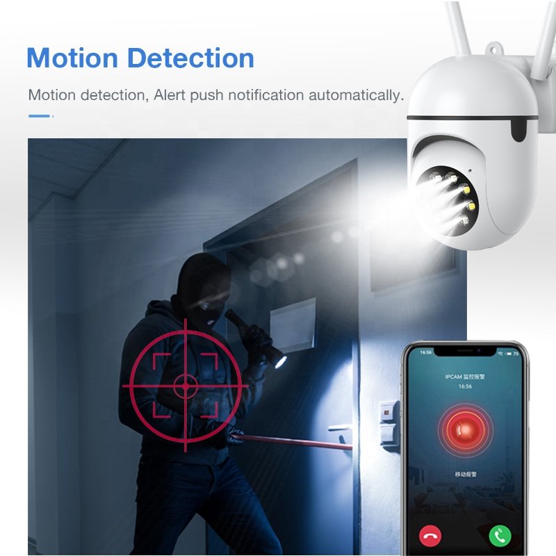 Wholesale Cheap Price Fullcolor Night Vision Two-Way Audio 360 Degree Rotating WiFi Home Security A7 Light Bulb Camera