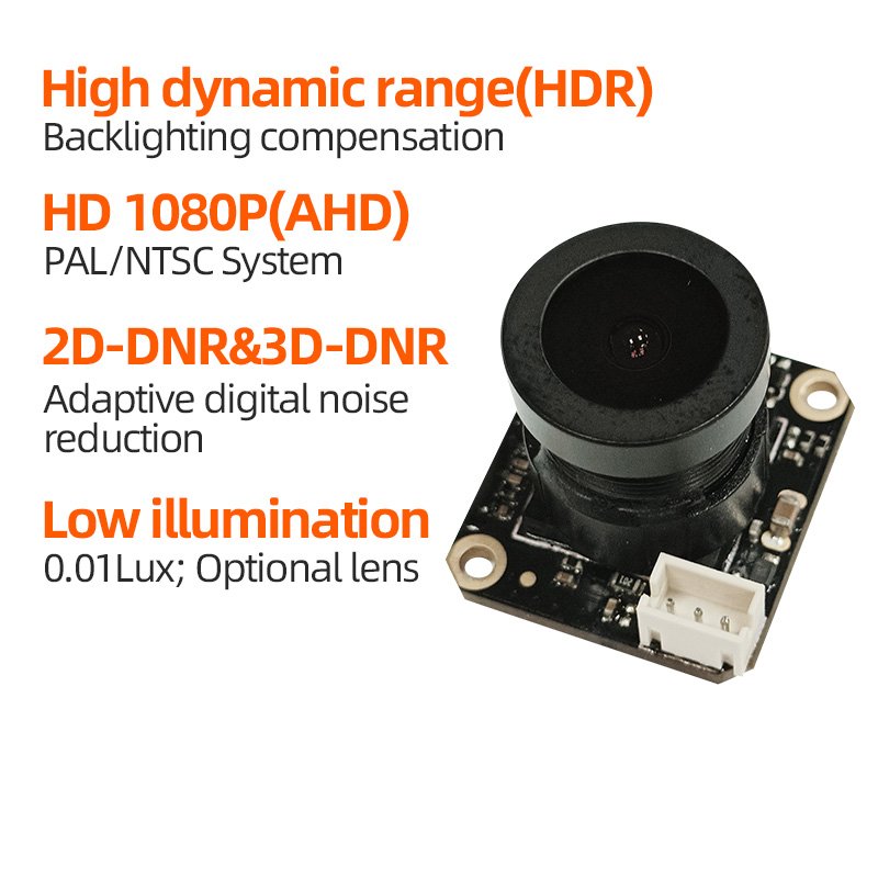 AHD 1080p real-time monitoring Analogue Camera Module for capture behavioural actions Face Recognition GC2053