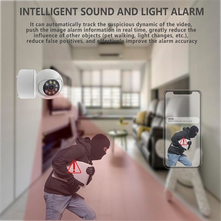 1080P HD IR-CUT CCTV IP Network Cameras with One Antenna Mobile Monitoring Support 128G SD Card Home Security