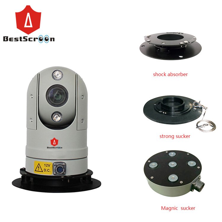 outdoor full hd 1080p 2mp SDI outdoor vehicle mounted mini dome PTZ SDI camera with 60m night vision sony SDI camera