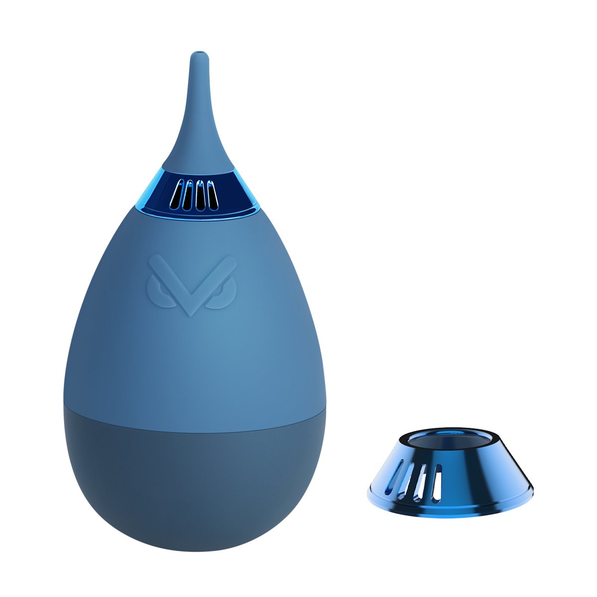 2024 V-B012E VSGO Laptop Keyboard Camera Dust Cleaning Mini blue silicone hand Air Blower