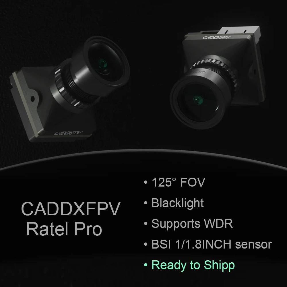 LH FPV Ratel Pro Analog Camera 1500 1800TVL for RC FPV night thermal for Drones 5 7 8 9 10 13 15 inch FPV racing drone kit