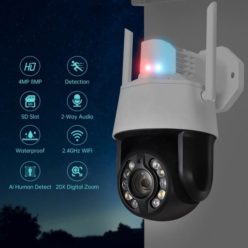 60X Optical Zoom Camera 25 X Ip Network 8Mp