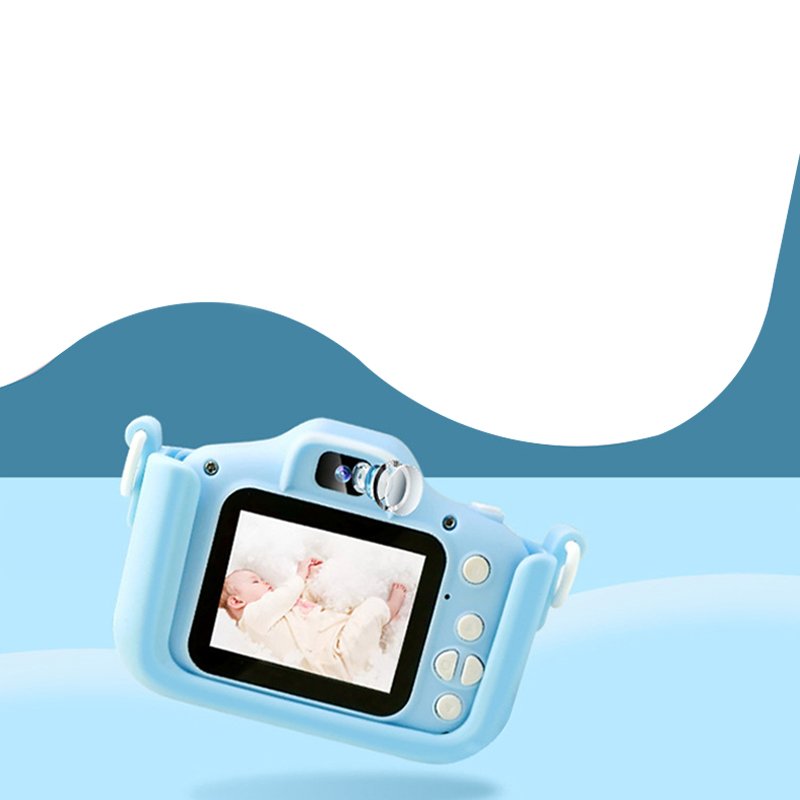 Kids Digital Tiger Camera 2 HD Children Mini Camera Toy Birthday Christmas Gift Children Educational Toys Camera for Girl Boy
