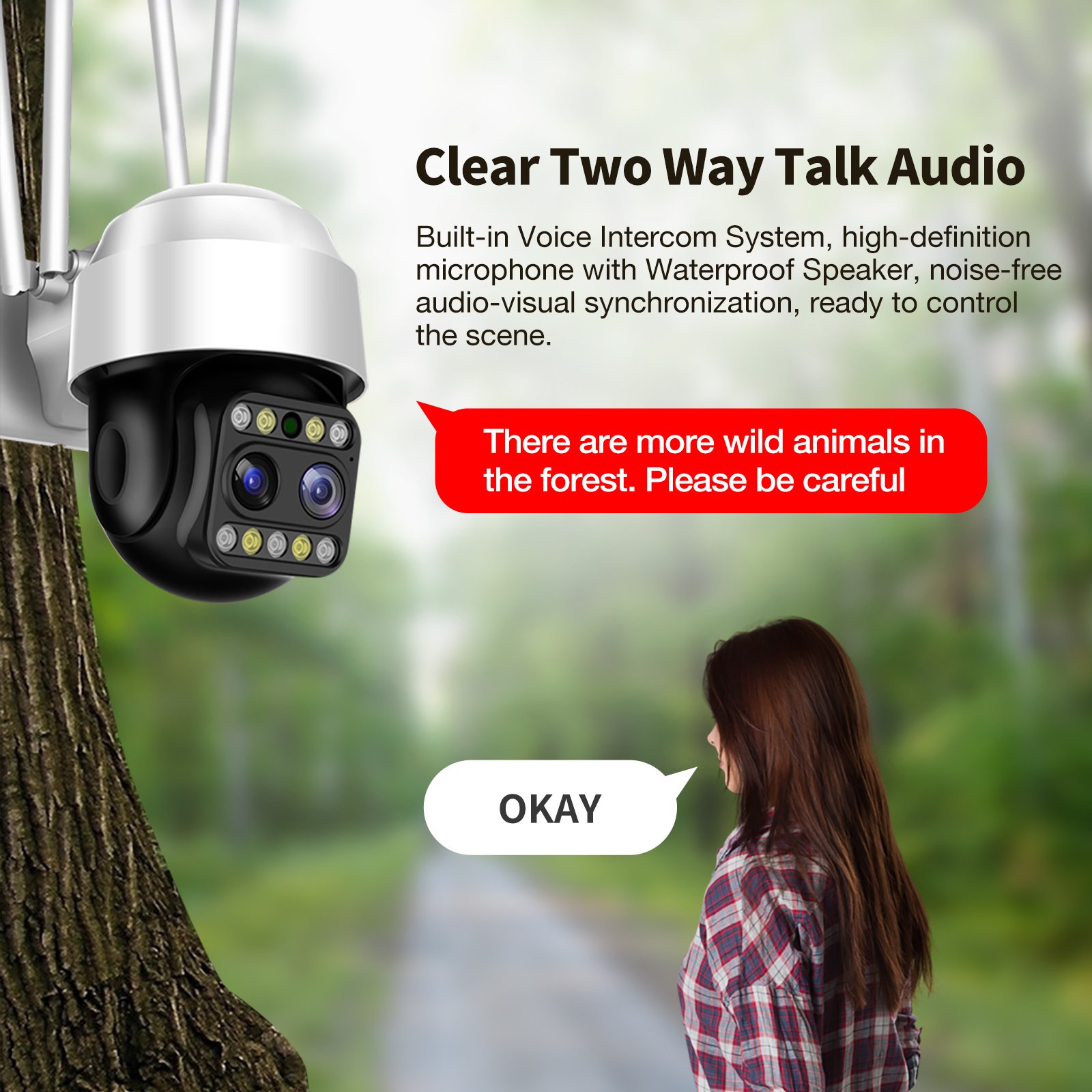 Wi-Fi IP Security Camera 1080P Outdoor Home CCTV IP Camara Seguridad System Wireless HD Motion Detect WiFi Network Camera