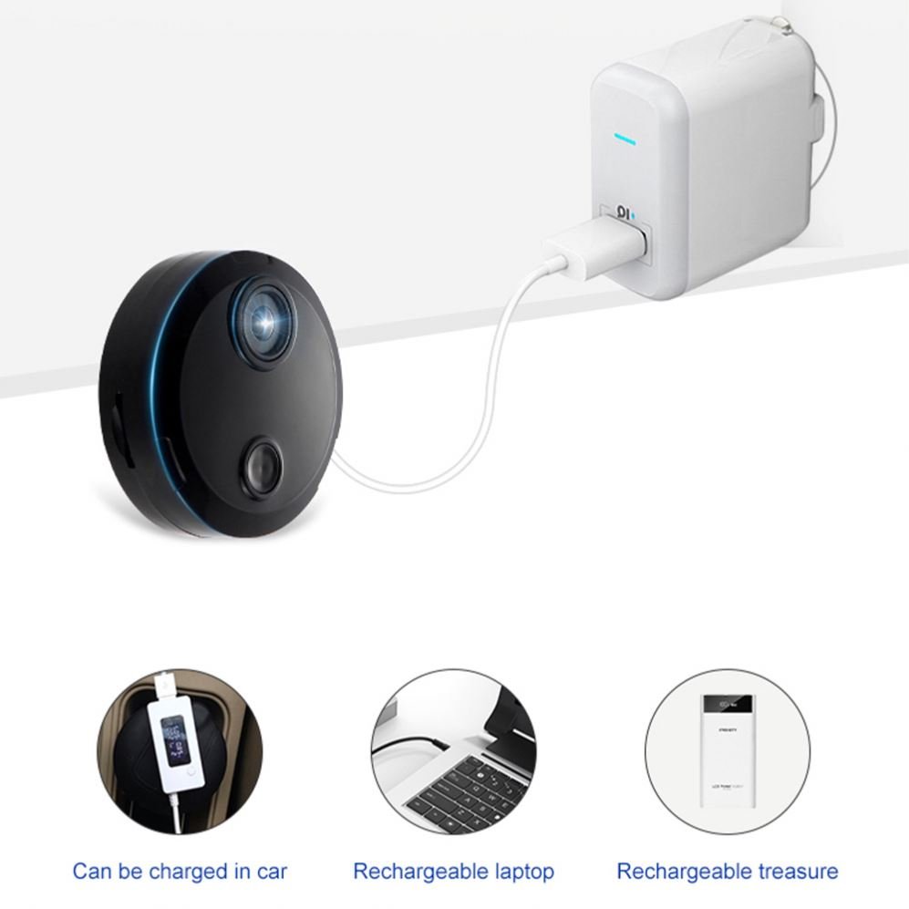 QZT 2K Wireless Network Camera Mini Body Camera Wifi Cam Camera