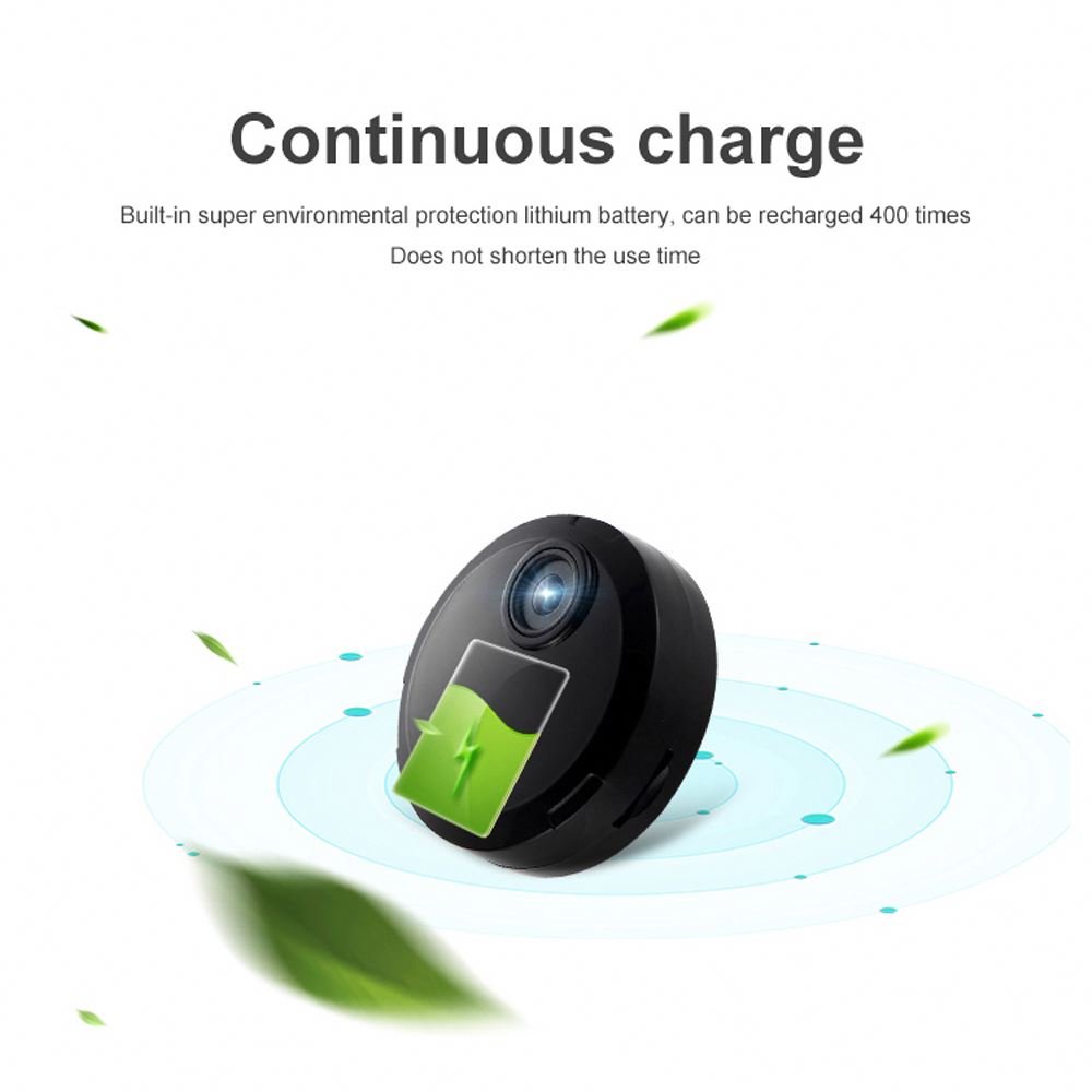 QZT 2K Wireless Network Camera Mini Body Camera Wifi Cam Camera