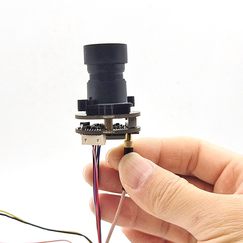 Security CCTV Starlight Low Lux IMX385 3G-SDI CVBS 1080P 60Fps 30x30mm HD-SDI Analog Industry Camera Module Board With OSD Cable