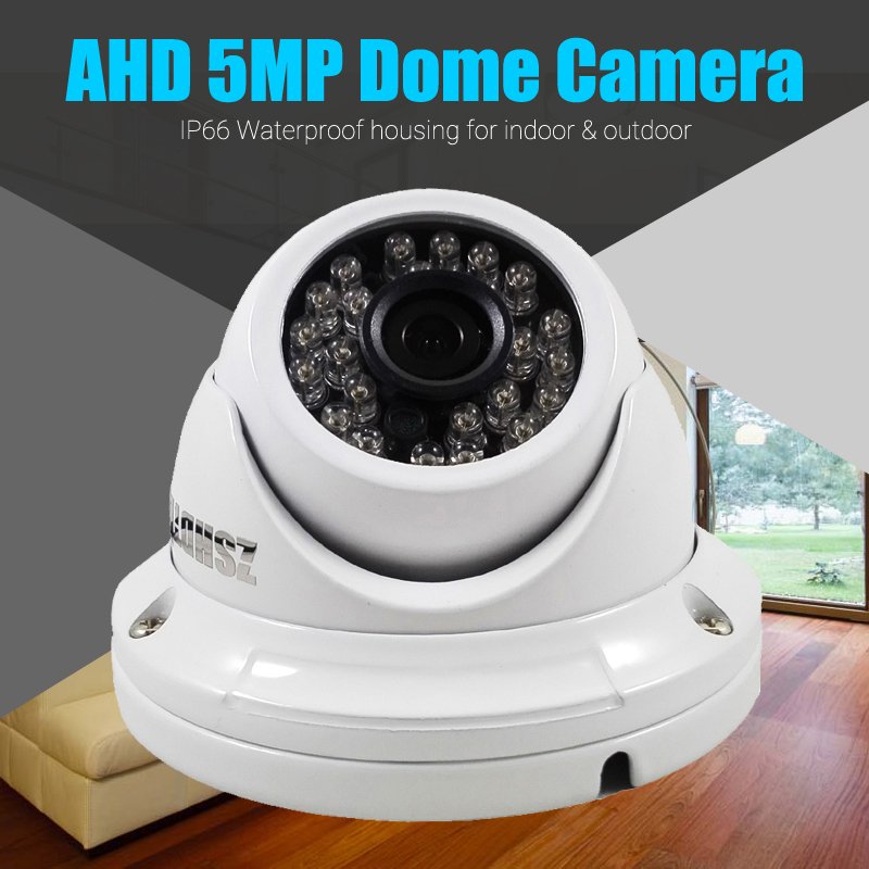 HD 5mp AHD analog cctv camera dome ir night vision home security outdoor camera weatherproof motion detection