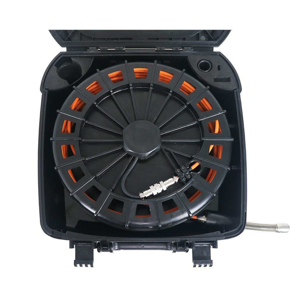 Mini Pipe drain Sewer Inspection 20mm Camera with all in one handheld suitcase & flexible cable