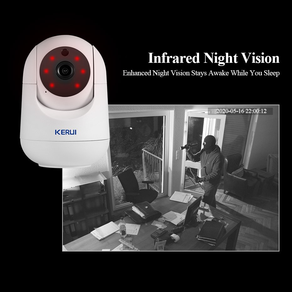 3MP IP Camera Tuya APP Monitor Motion Detection Mini Indoor Wireless Camera Baby Monitor Pet Surveillance Indoor Network Camera