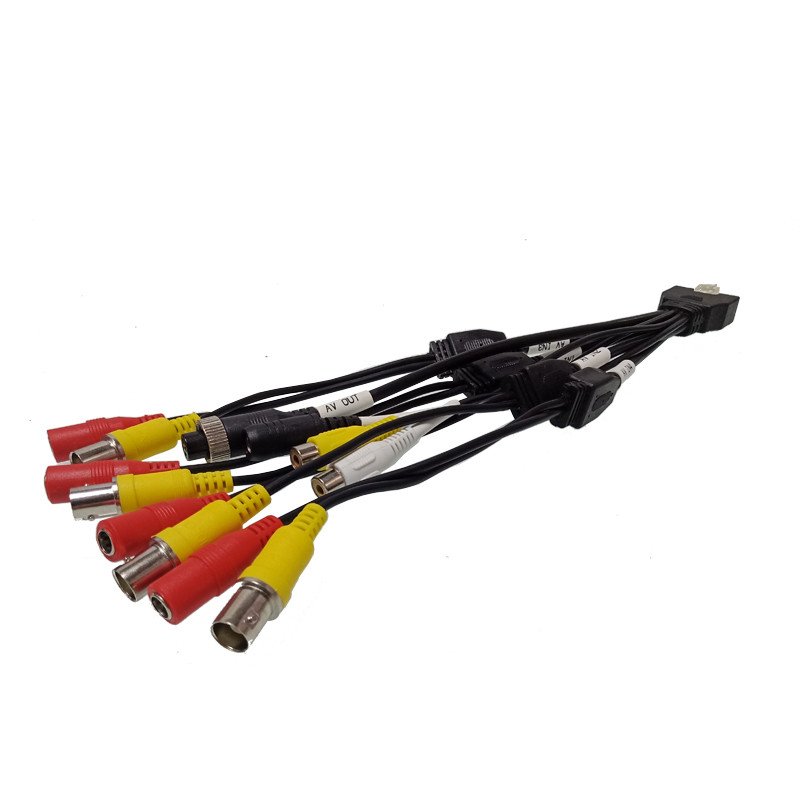 CCTV Camera Accessories BNC Video DC Power Supply Adapter Cable for Analog AHD CVI CCTV Surveillance DVR