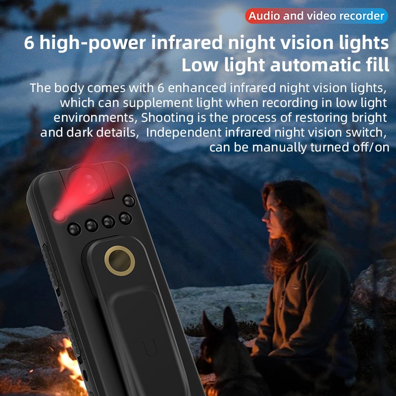 1080P Rotate Lens Multi-function Mini Action Sport DV Mini Camera Video Recorder Cam with Magnetic Back Cip