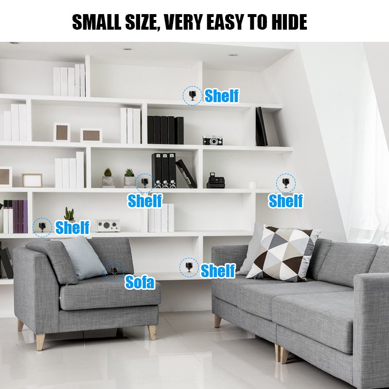 HD 1080P mini camera wifi Real Time Recording APP Remote Monitoring mini camera video recorder