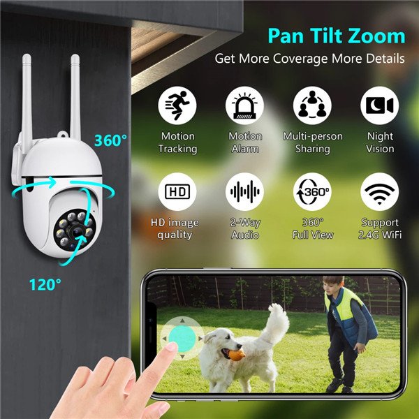 A7 Q21S wifi camera 1080p ysxlite app security monitor home wireless indoor camera full color night vision
