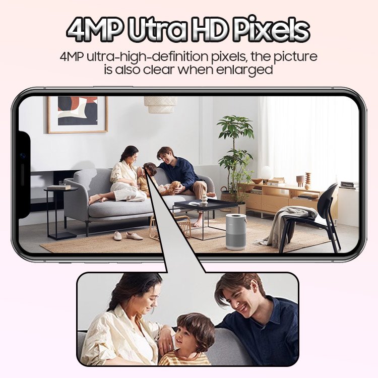 10X 4K Wifi IP Network Camera Dual Lens System Ptz Motion Tracking Security 10X Optical Zoom Surveillance CCTV Home Camera