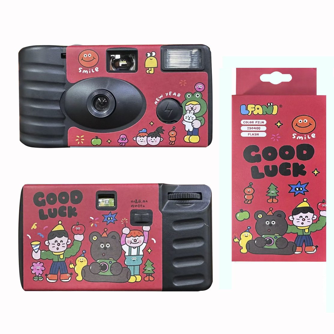 35mm film camera 2023 New Custom Design Disposable Camera 35MM with Film Portable Mini Sport Outdoor Film Camera