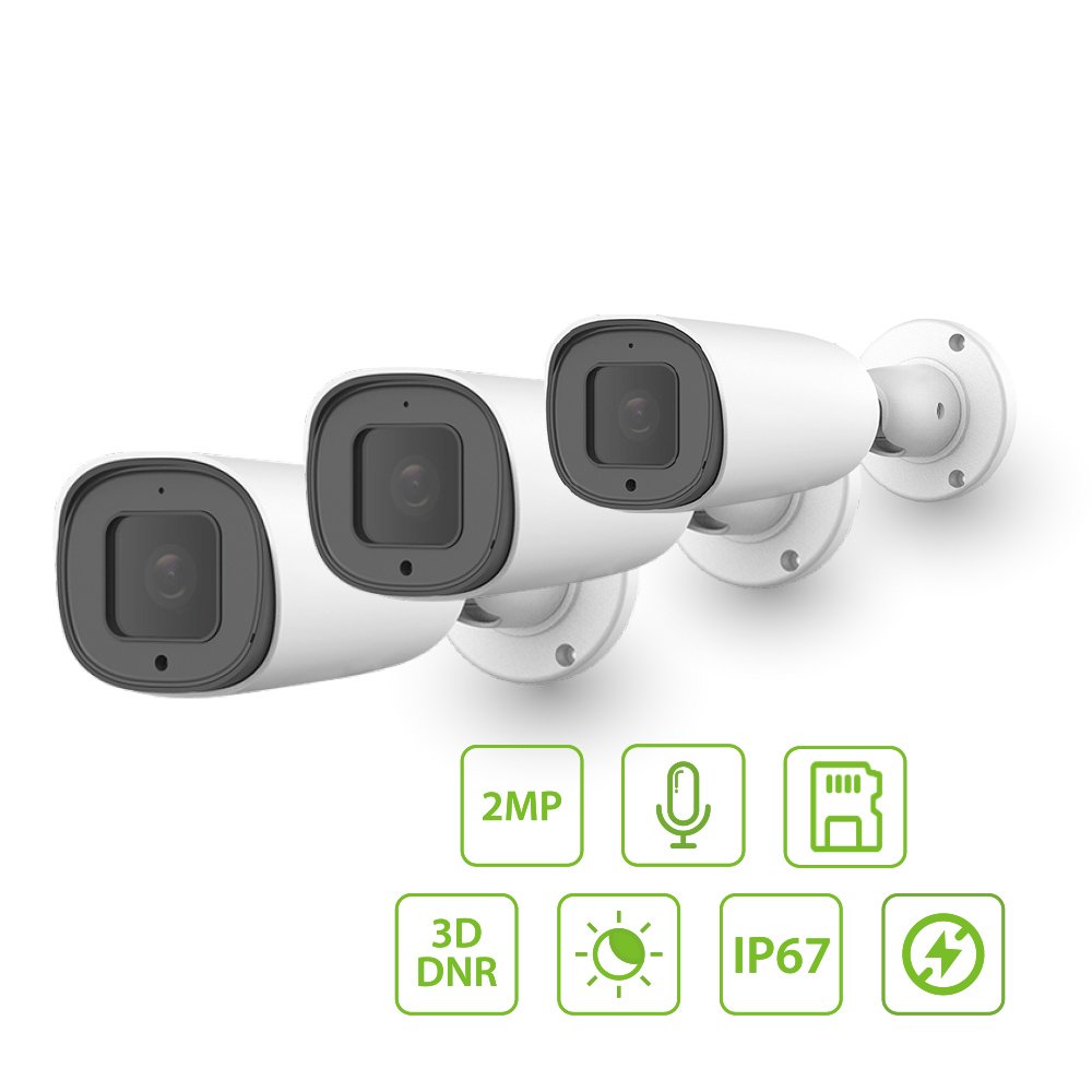 Smart Vision Lite series rated IP67 IP Wireless network camera with built-in with a micro-SDcard slot