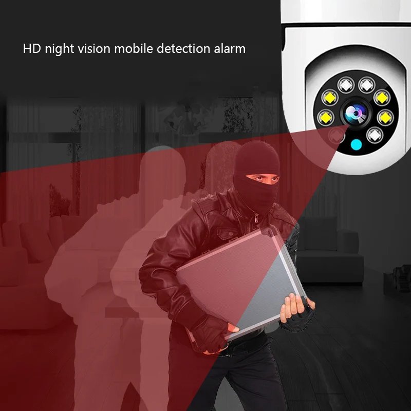 Yiiot 5G 2.4G 360 Panoramic Wifi ip surveillance cameras security home security wireless e27 light bulb PTZ network cctv camera