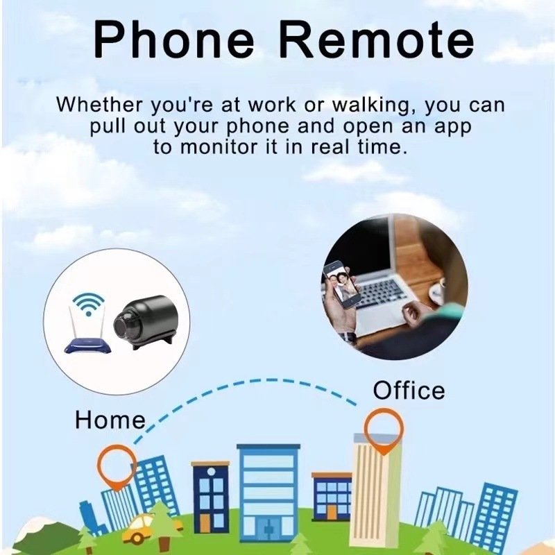 HD XY 1080P X5 WIFI Camera Wireless monitoring remote network night vision mini camera