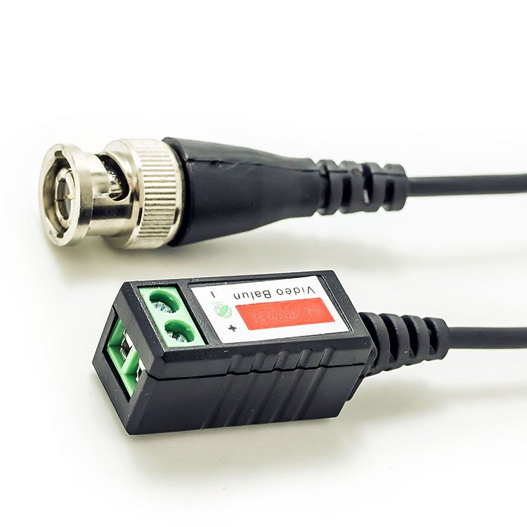 Network Monitoring CCTV Camera Ahd/Cvi/Tvi Hd Analog Coaxial Twisted Passive Video Balun Pair Transmitter