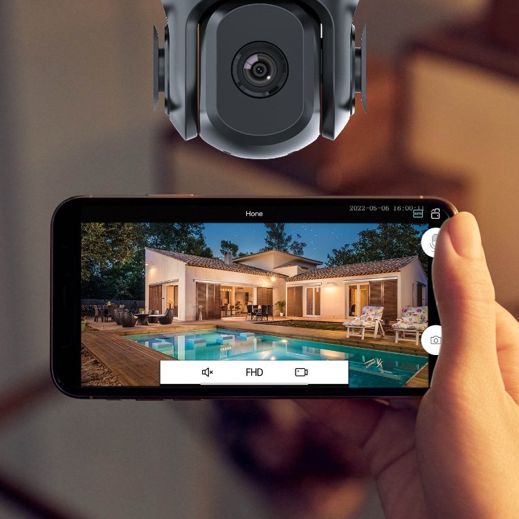 Hot Sale Network Camera 5MP Camera Outdoor Wireless Auto Tracking PTZ WiFi Home Security CCTV Camera