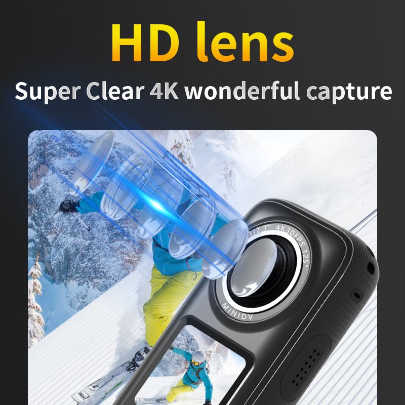 Wearable action camera for extreme Sports Recorder 4K video body camera sport action mini digit video cameras
